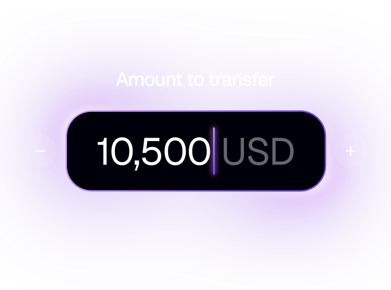 Withdraw or transfer anytime